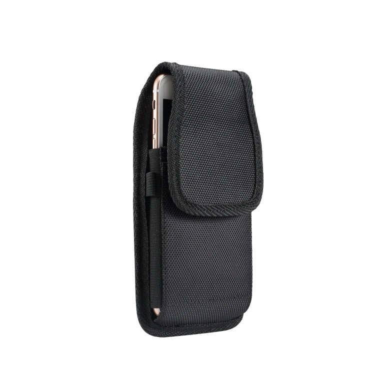 6,3 Zoll universelle vertikale Gürteltasche aus Nylongewebe für iPhone XS Max, Galaxy S10+, Huawei Mate 20