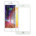 Front Screen Outer Glass Lens with Front LCD Screen Bezel Frame & OCA Optically Clear Adhesive for iPhone 8 Plus, For iPhone 8 Plus (Frame+OCA)