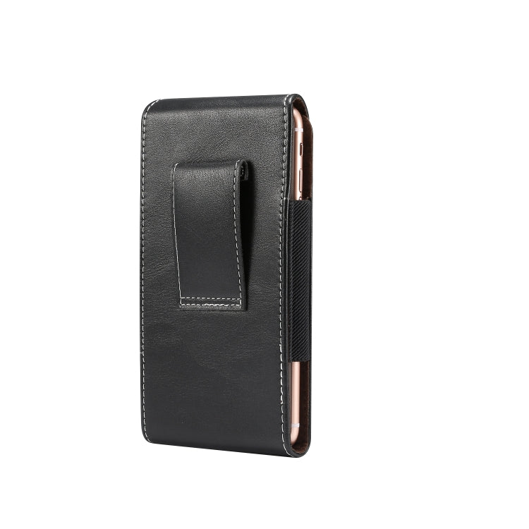 6,0-Zoll universelle vertikale Gürteltasche mit Lammfell-Textur für iPhone XS Max, Galaxy S10+, Huawei P30 Pro
