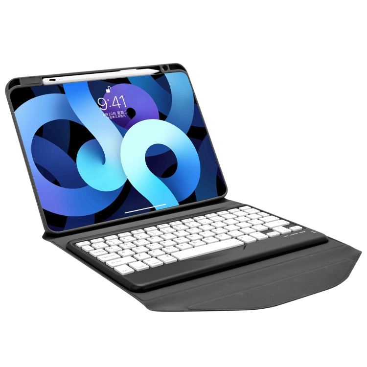 Z102B Bluetooth-Tastatur-Leder-Tablet-Hülle mit Stiftschlitz für iPad 10.2 2021/2020/2019, für iPad 10.2 2021/2020/2019