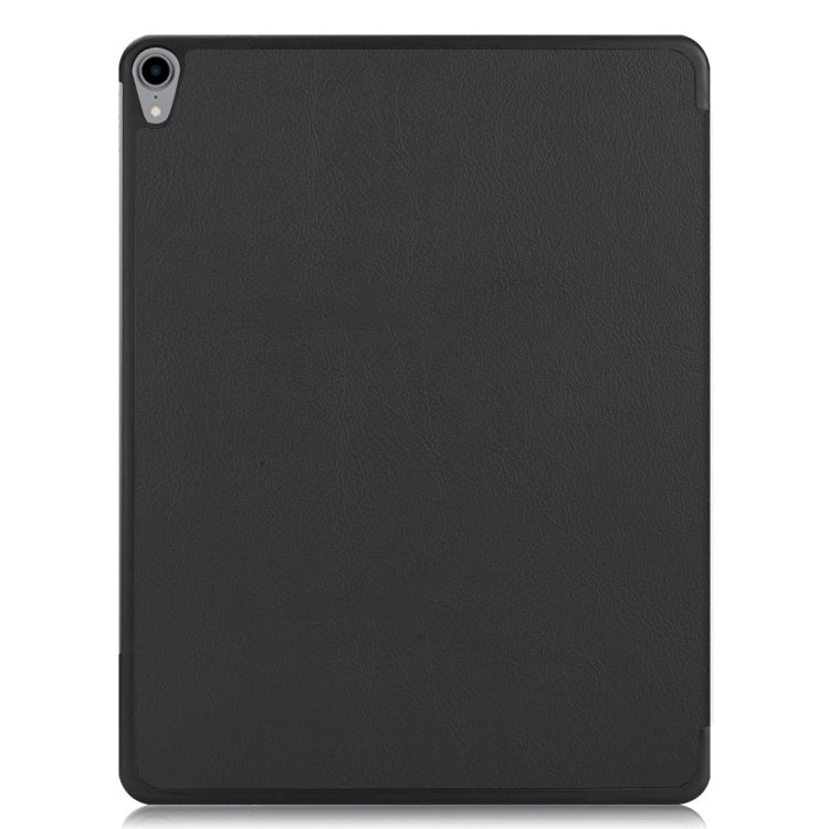 Custer Texture Horizontal Flip PU Leather Case for iPad Air 13 2024 / iPad Pro 12.9 inch (2018), with Three-folding Holder & Sleep / Wake-up Function, For iPad Air 13 2024 / iPad Pro 12.9 inch (2018)