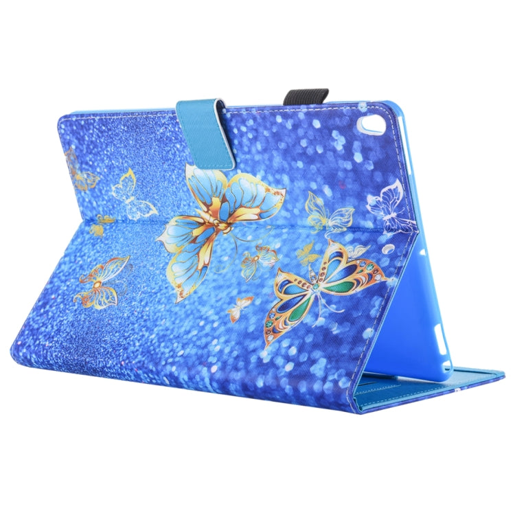 Horizontal aufklappbare Ledertasche für iPad Pro 10,5 Zoll mit 3-stufigem Ständer & Kartenfächern, für iPad Pro 10,5 Zoll