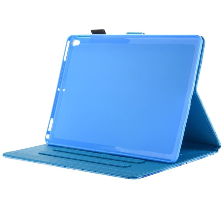 Horizontal aufklappbare Ledertasche für iPad Pro 10,5 Zoll mit 3-stufigem Ständer & Kartenfächern, für iPad Pro 10,5 Zoll