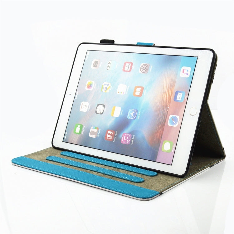 Muster-Schutzhülle im Horizontal-Flip-Design aus Kunstleder mit Halterung, Kartenfächern und Sleep-Funktion für iPad Pro 10,5 Zoll, iPad Pro 10,5 Zoll, für iPad Pro 10,5 Zoll