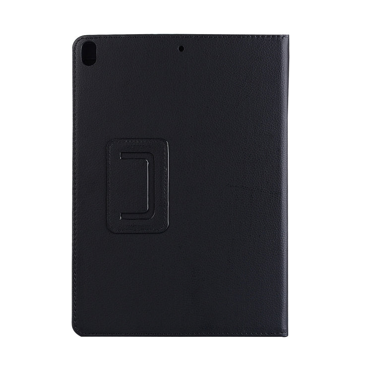 For iPad Pro 10.5 inch Litchi Texture 2-fold Horizontal Flip Leather Case with Holder