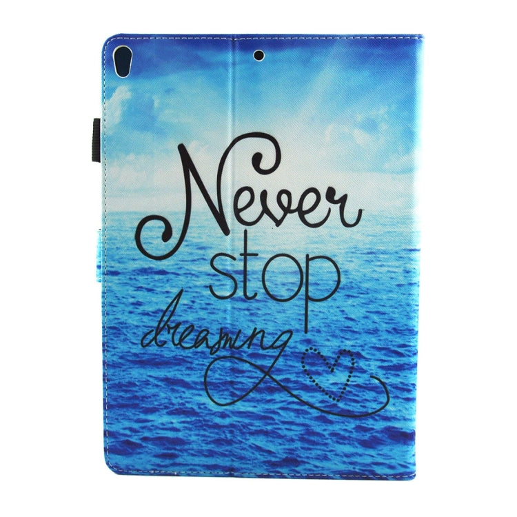 For iPad Pro 10.5 inch Raindrop Pattern Horizontal Flip Leather Protective Case with Holder & Card Slots & Wallet & Pen Slot &Sleep / Wake-up, For iPad Pro 10.5 inch