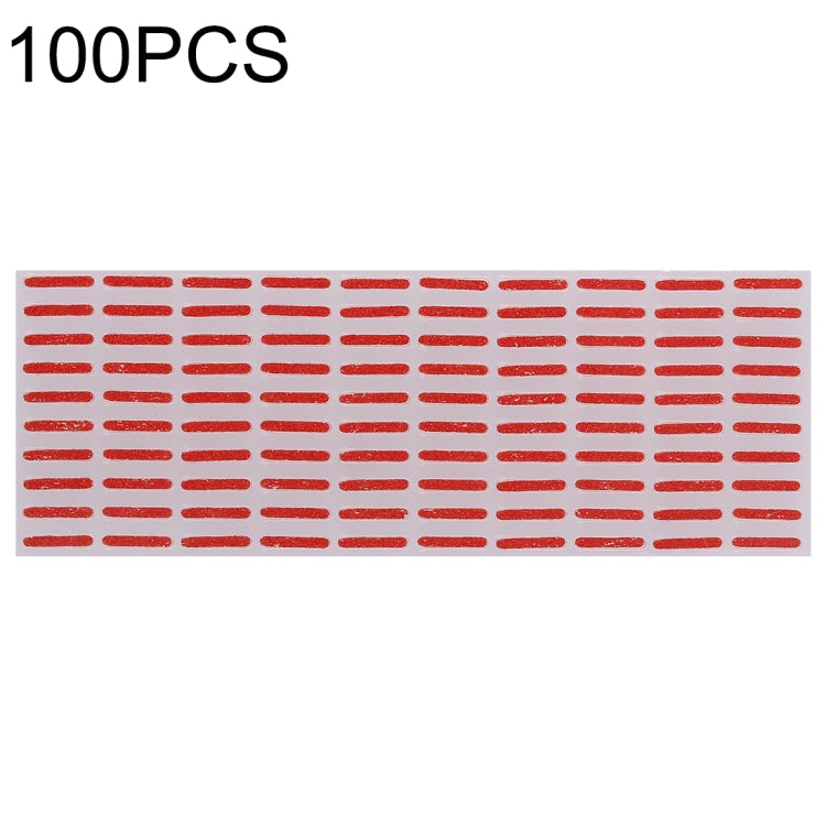 100 PCS Motherboard Water Damage Warranty Indicator Stickers for iPhone X, For iPhone X