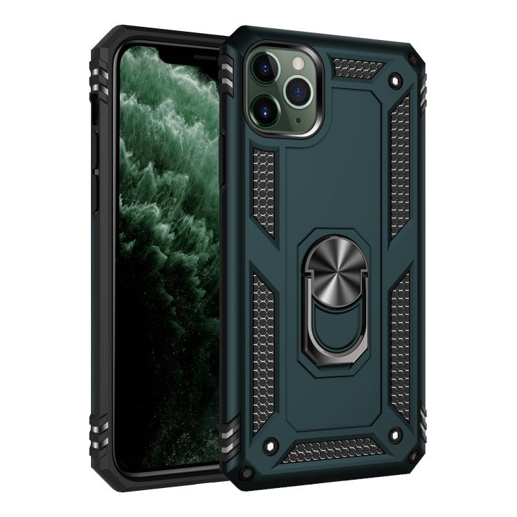 Armor Shockproof TPU + PC Protective Case for iPhone 11 Pro, with 360 Degree Rotation Holder