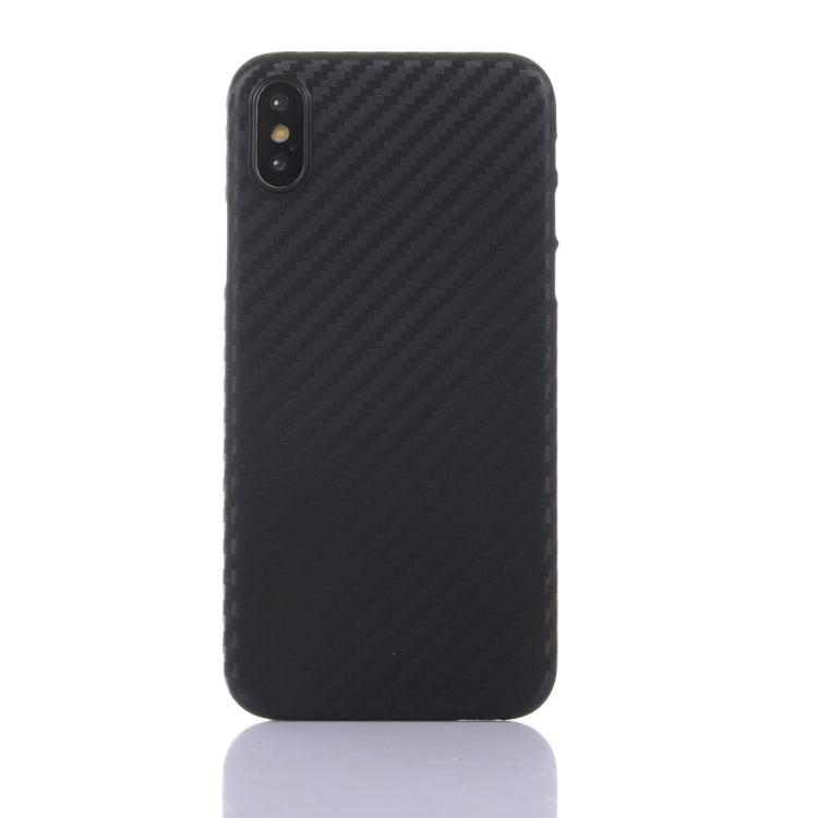 For iPhone XS Max Carbon Fiber Ultrathin PP Protective Case, For XS Max