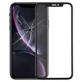 Front Screen Outer Glass Lens with Frame + OCA Optically Clear Adhesive for iPhone XR, For iPhone XR (Frame+OCA)