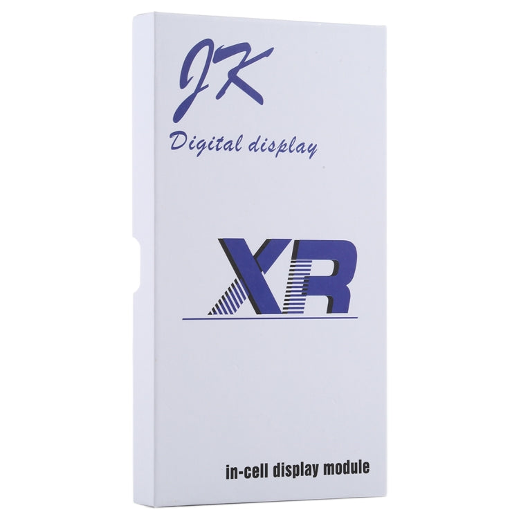 JK TFT LCD-Bildschirm für iPhone XR mit Digitizer Komplett-Einheit (Schwarz)
