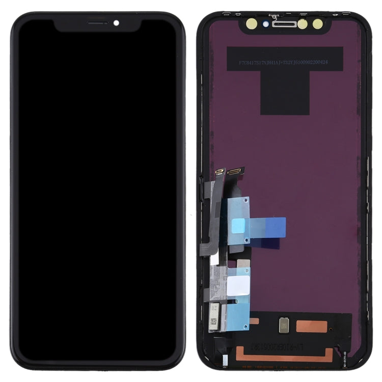 JK TFT LCD-Bildschirm für iPhone XR mit Digitizer Komplett-Einheit (Schwarz)