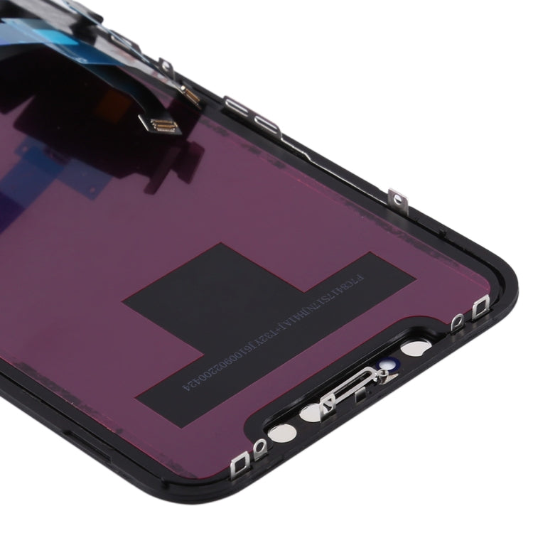 JK TFT LCD-Bildschirm für iPhone XR mit Digitizer Komplett-Einheit (Schwarz)