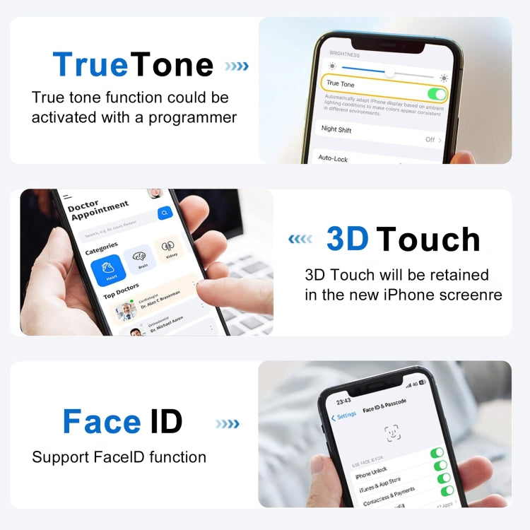 For iPhone XR HD Incell LCD Screen, For iPhone XR (Incell)