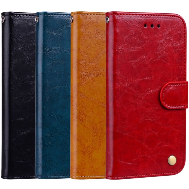 For iPhone XR Business Style Oil Wax Texture Horizontal Flip Leather Case with Holder & Card Slots & Wallet, For iPhone XR