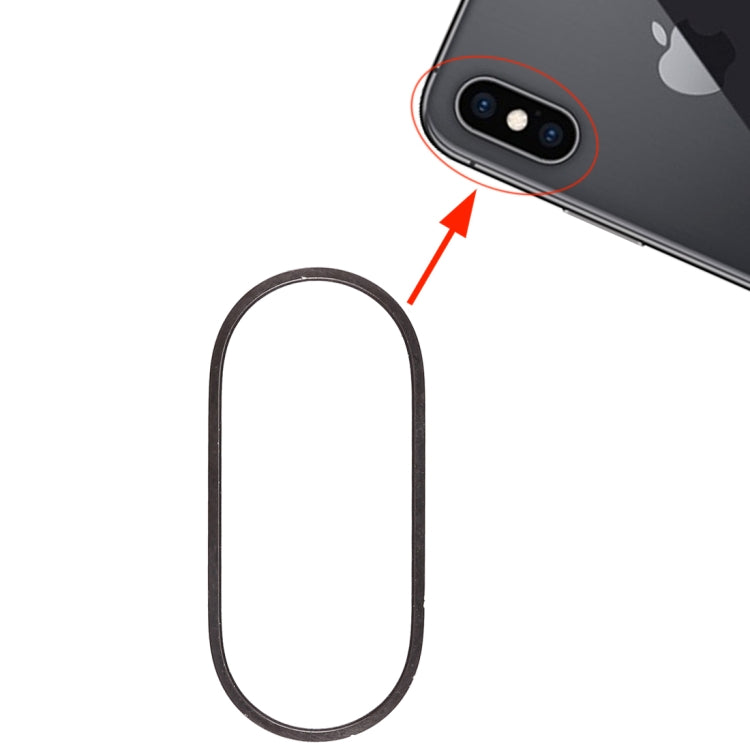 Rückfahrkamera Glaslinsen Metall Schutzring für iPhone XS & XS Max, Für iPhone XS & XS Max
