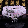 Fashion Jewelry Accessory Garnet Beads Bracelet, Aquamarine & Longevity Lock, White Jade, Pink Crystal & Cat, Pink Crystal & Elephant & Fish, Red Agate & Elephant, Red Agate & Pi Xiu, Violitde, Garnet, Blue Sandstone & Calabash, Red Agate & Buddha Head