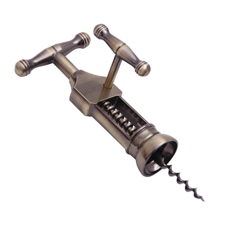 Multifunction Portable Screw Corkscrew Zinc Alloy Wine Bottle Opener, Packing: White Box, White Box