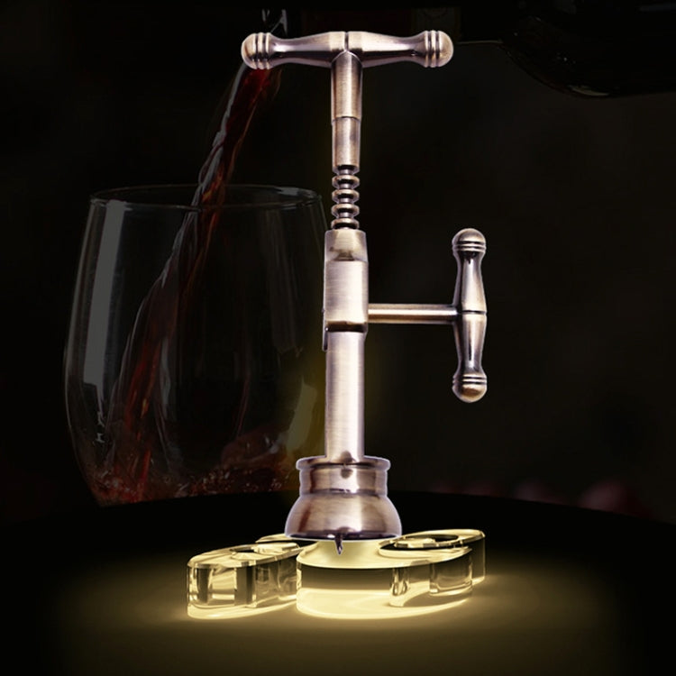 Multifunction Portable Screw Corkscrew Zinc Alloy Wine Bottle Opener, Packing: White Box, White Box