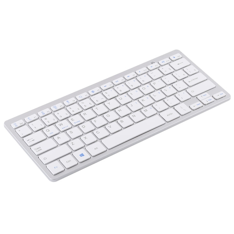 WB-8022 Ultradünne kabellose Bluetooth-Tastatur, portugiesische Tastenbelegung, portugiesische Tastenbelegung