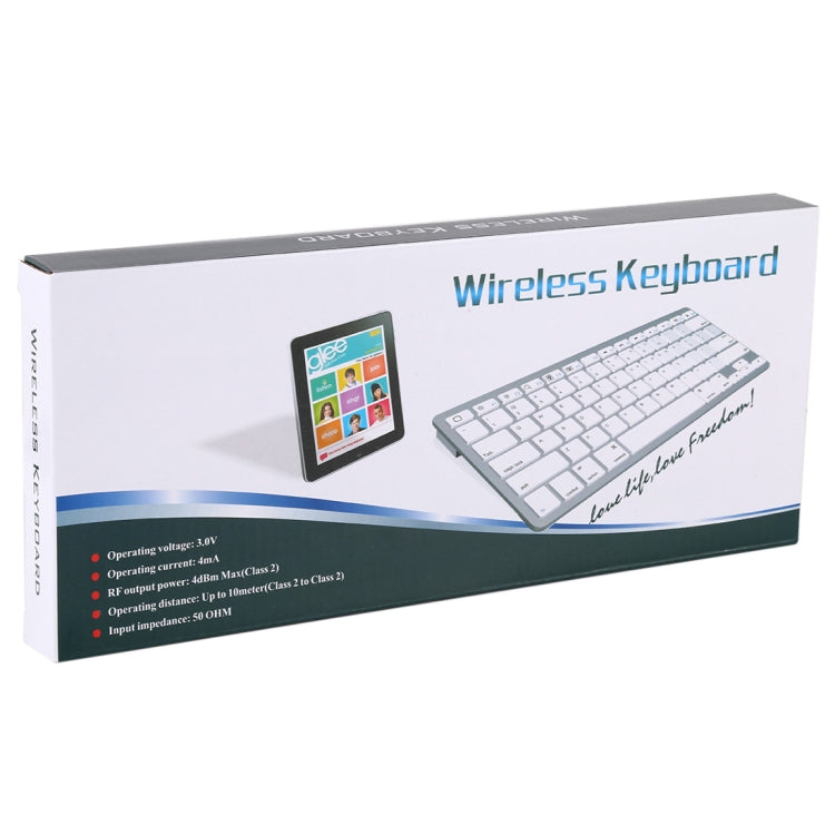 WB-8022 Ultradünne kabellose Bluetooth-Tastatur, portugiesische Tastenbelegung, portugiesische Tastenbelegung