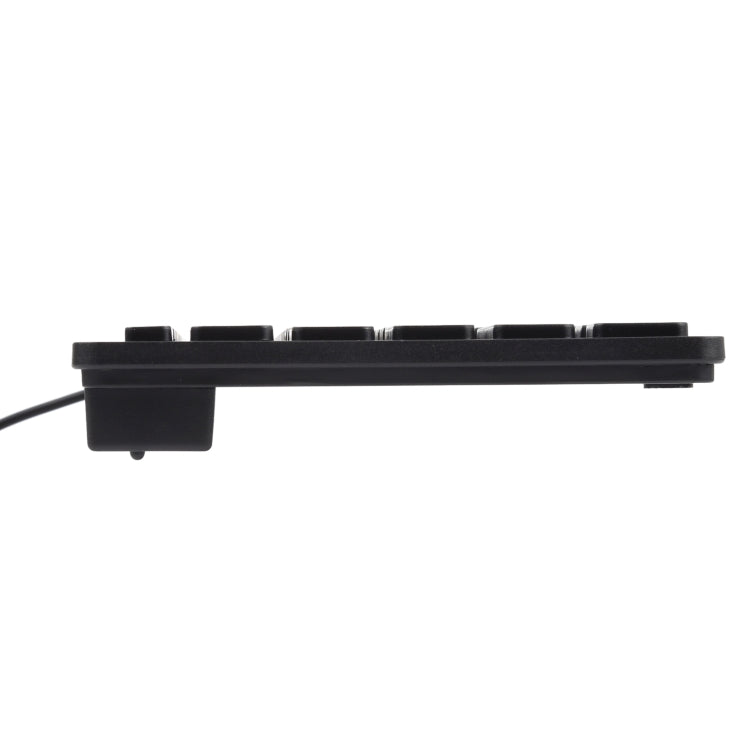TT-A01 Ultra-thin Design Mini Wired Keyboard, German Version (Black)