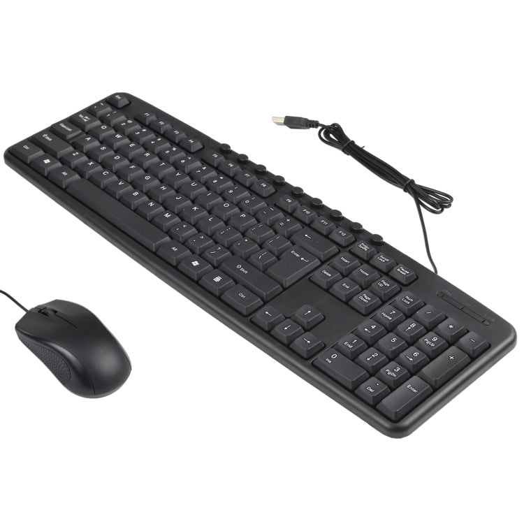 KB-8377 USB Wired Keyboard Mouse Set, KB-8377
