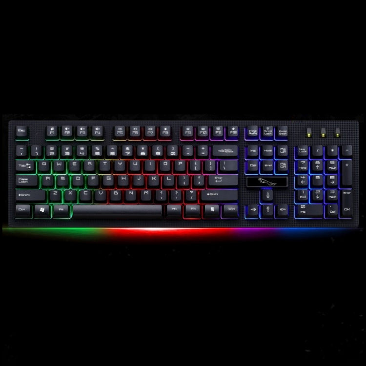 ZGB G20 104 Tasten USB-kabelgebundene mechanische Gaming-Tastatur mit Hintergrundbeleuchtung