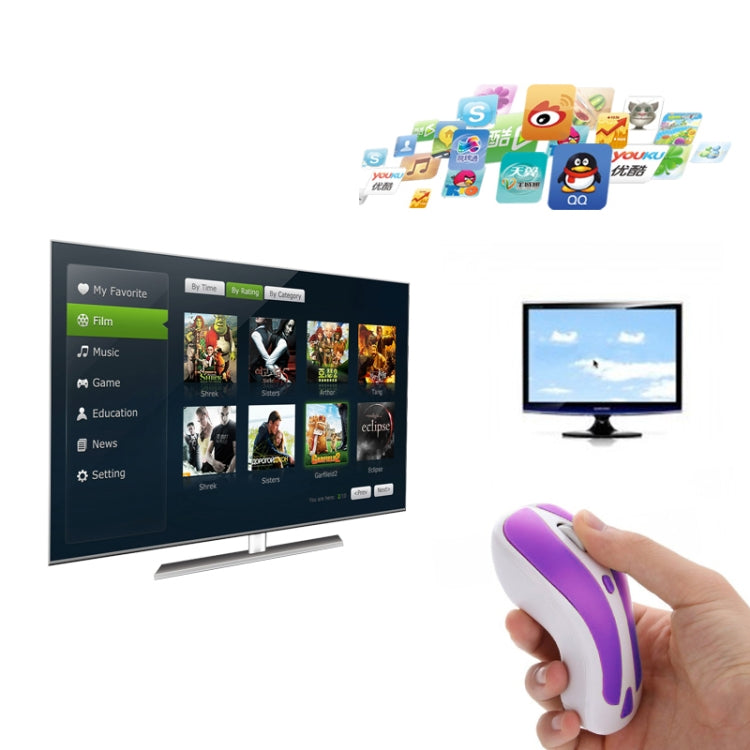 PR-01 6D Gyroscope Fly Air Mouse 2.4G USB Receiver 1600 DPI Wireless Optical Mouse for Computer PC Android Smart TV Box, KB6572GW, KB6572LB, KB6572LW, KB6572PB, KB6572PW, KB6572RB, KB6572RW, KB6572YB