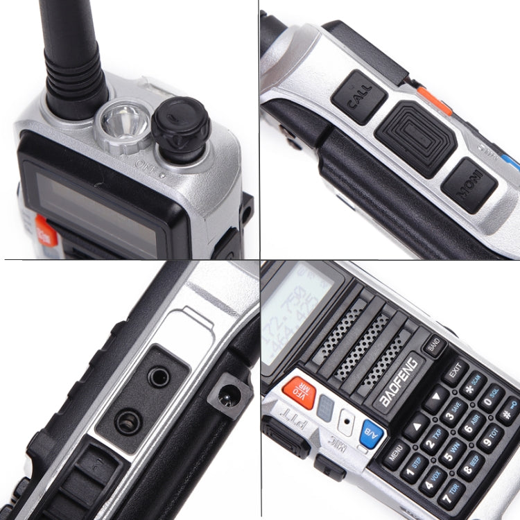 Baofeng BF-UV5R Plus S9 FM Interphone Handheld Walkie Talkie, US Plug, Black, US Plug, Red, US Plug, Silver, US Plug
