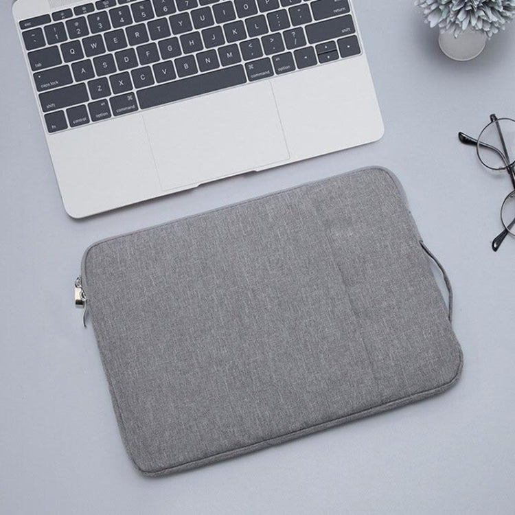 15.4 inch Universal Fashion Soft Laptop Denim Bags Portable Zipper Notebook Laptop Case Pouch for MacBook Air / Pro, Lenovo and other Laptops, Size: 39.2x28.5x2cm, 15.4 inch Purple, 15.4 inch Magenta, 15.4 inch Blue, 15.4 inch Grey, 15.4 inch Dark Blue...