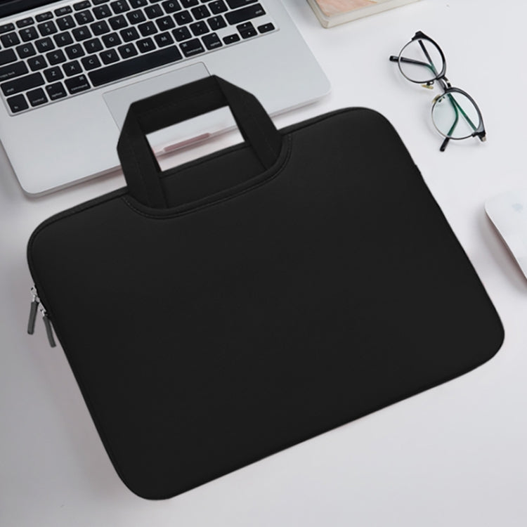 13.3 inch Portable Air Permeable Handheld Sleeve Bag for MacBook Air / Pro, Lenovo and other Laptops, Size: 34x25.5x2.5cm, 13.3 inch Magenta, 13.3 inch Blue, 13.3 inch Grey, 13.3 inch Green, 13.3 inch Pink, 13.3 inch Black