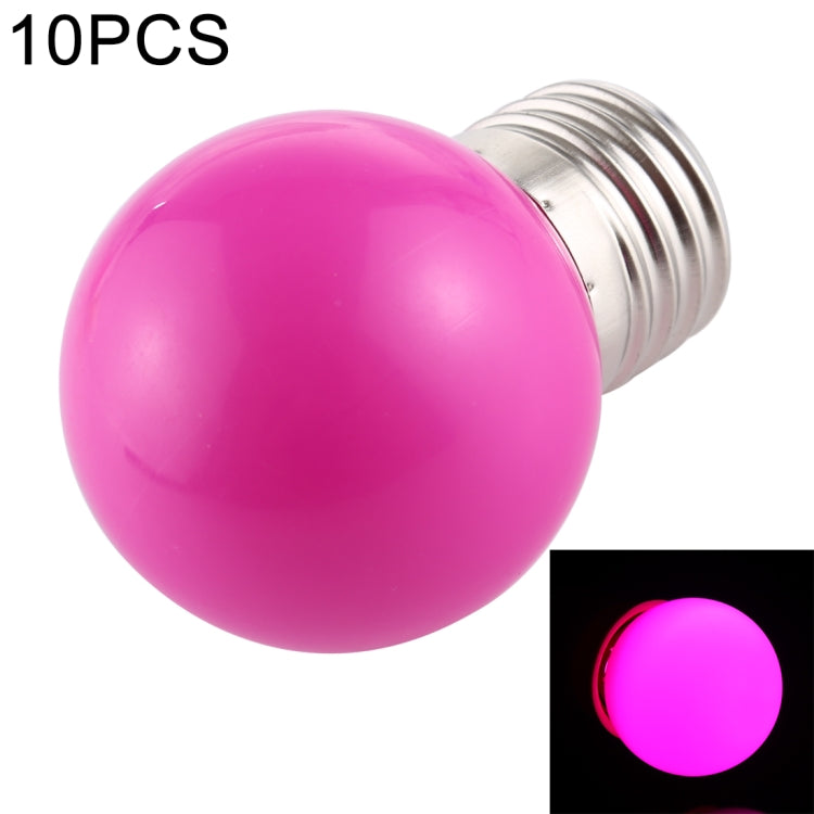 10 PCS 2W E27 2835 SMD Home Decoration LED Light Bulbs, AC 220V, AC 220V