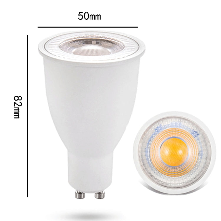 GU10 10W SMD 2835 16 LEDs 2700-3100K High Brightness No Flicker Lamp Cup Energy-saving Spotlight, AC 90-265V, 10W