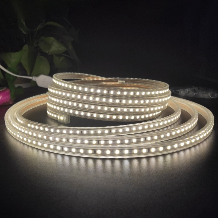 10m SMD 2835 1200 LEDs Strip Light, AC 220V-240V, EU Plug, 10m