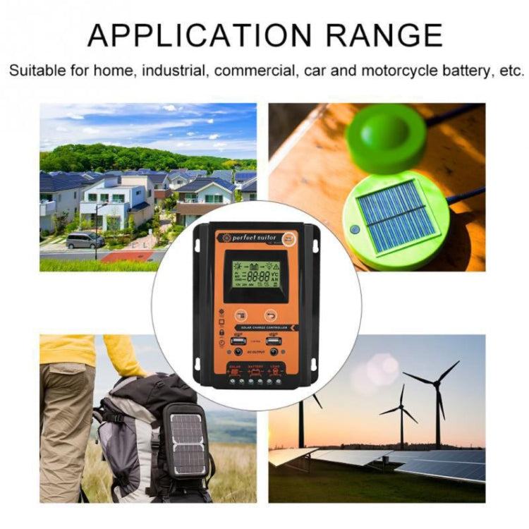 50A 12 / 24V Portable Solar Charging Controller