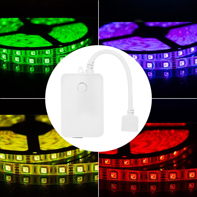 5.5A WiFi Remote Control Smart LED Strip Light Controller, DC 12-24V