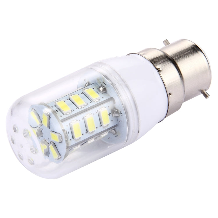 B22 2,5W LED-Maiskolbenlampe, 24 LEDs SMD 5730 Leuchtmittel, AC 110-220V, AC 110-220V