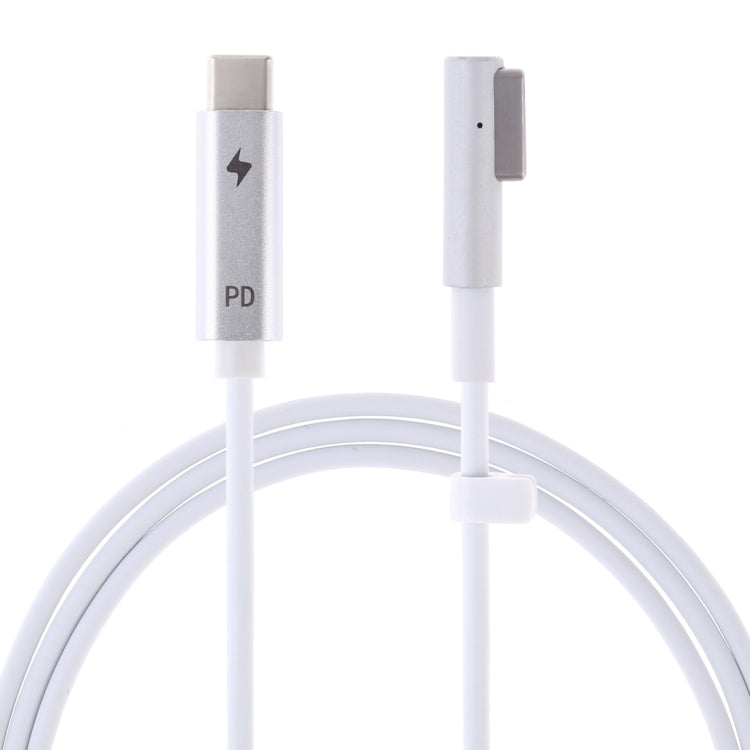 45W / 60W / 65W 5-Pin MagSafe 1 (L-förmig) auf USB-C / Typ-C PD Ladekabel, 45W / 60W / 65W MagSafe 1