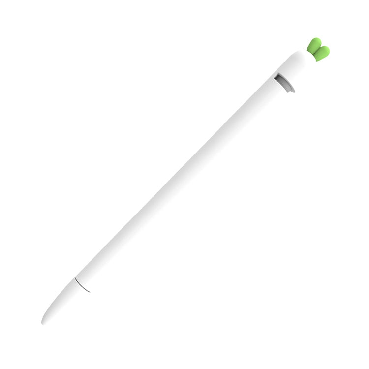LOVE MEI Für Apple Pencil 1 Schutzhülle für Stylus Pen in Karottenform, aus Silikon, für Apple Pencil 1