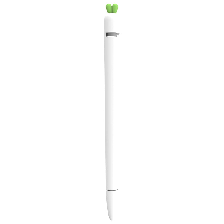 LOVE MEI Für Apple Pencil 1 Schutzhülle für Stylus Pen in Karottenform, aus Silikon, für Apple Pencil 1
