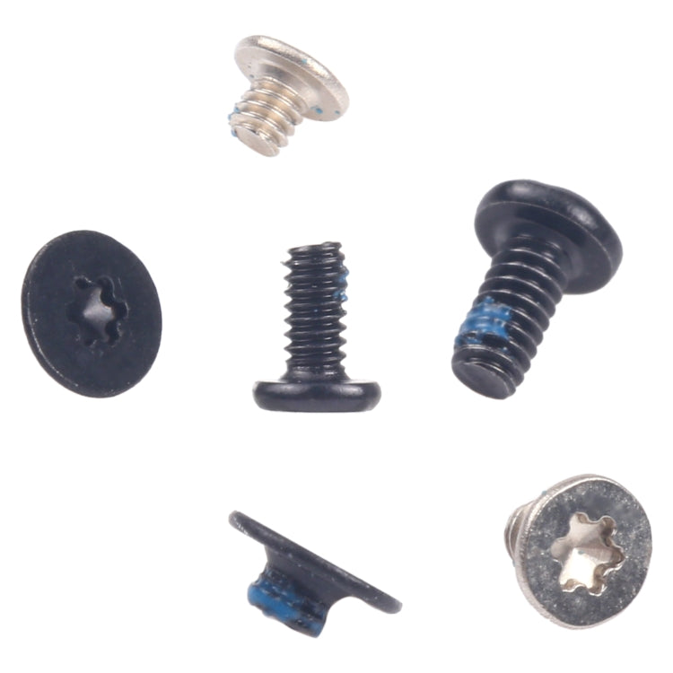 8 in 1 LCD Flex Cable Screws Set For MacBook A1706 / A1708 / A1989 / A2159 / A2289 / A2251, Flex Cable