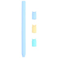 4-in-1 Stylus-Stift mit Schutzhülle aus Cartoon-Tier-Silikon für Apple Pencil 1, für Apple Pencil 1