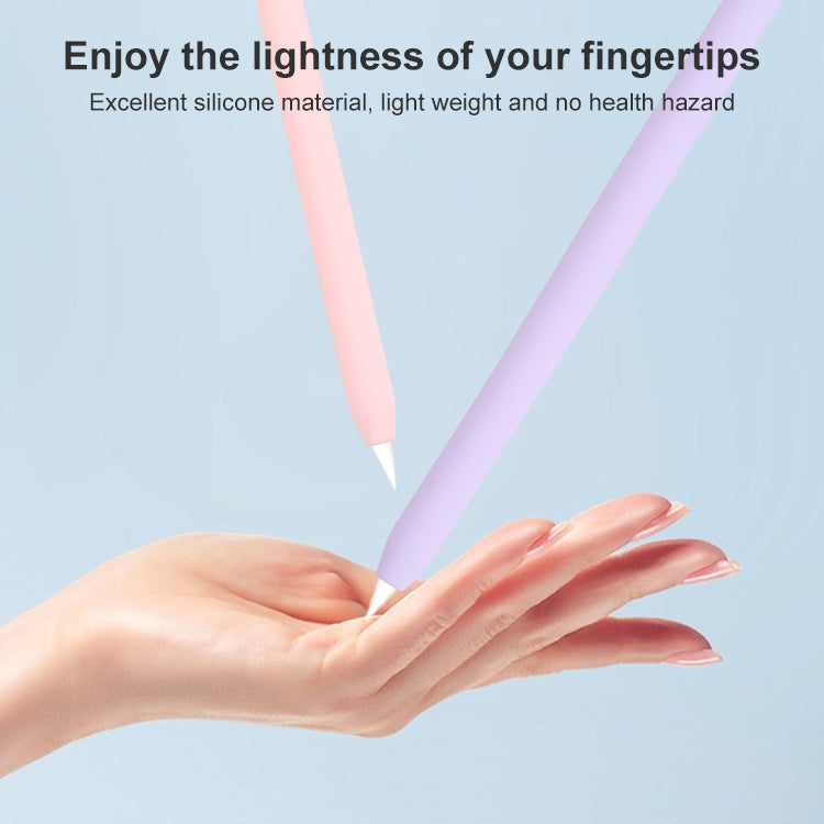 4-in-1 Stylus-Stift mit Schutzhülle aus Cartoon-Tier-Silikon für Apple Pencil 1, für Apple Pencil 1