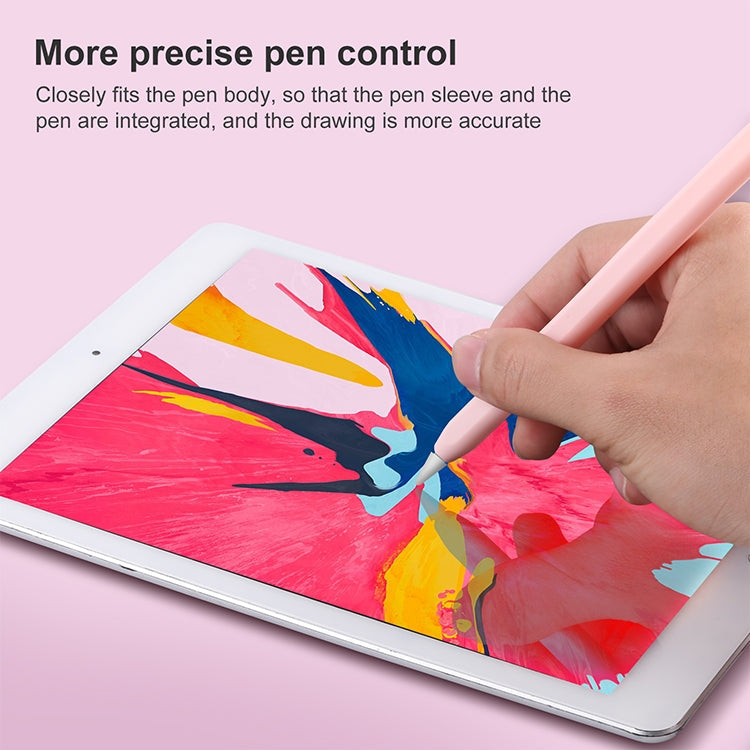 4-in-1 Stylus-Stift Cartoon-Tier-Silikon-Schutzhülle für Apple Pencil 2, Für Apple Pencil 2
