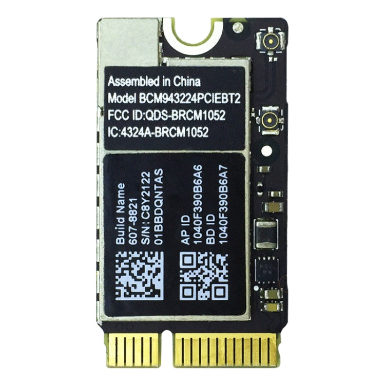 WLAN- und Bluetooth-Netzwerkmodul für Macbook Air 13,3 Zoll A1369 (2010–2011) & 11,6 Zoll A1370 (2010–2011) & A1465 (2012), A1369 / A1370 / A1465 2010–2012