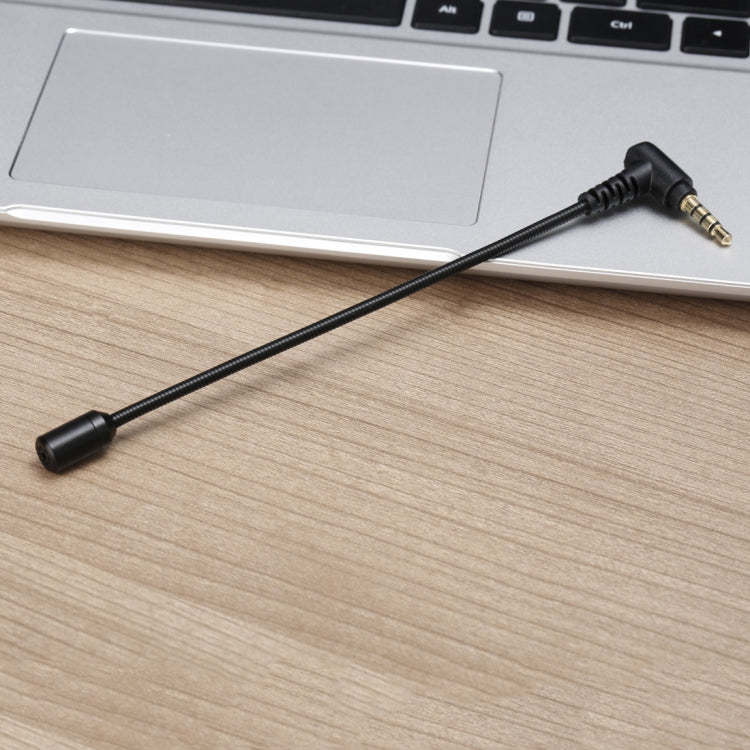 BOYA BY-UM4 3,5-mm-Anschluss Live-Show omnidirektionales Kondensator-Mini-Flex-Mikrofon für iPhone, Galaxy, Huawei, LG und andere Smartphones