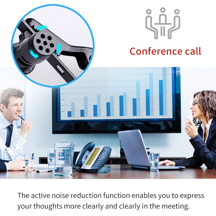 YICHUANG YC-LM10II 8 Pin Port Intelligent Noise Reduction Condenser Lavalier Microphone, Cable Length: 1.5m, YC-LM10II