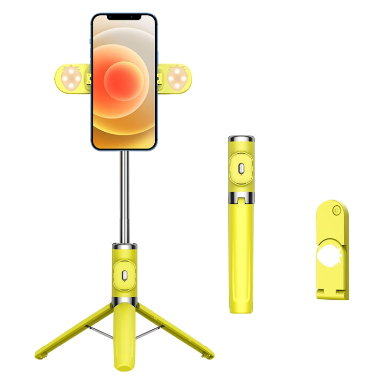 Bluetooth-Fernbedienung Dual-Aufhelllicht Stativ-Selfiestick, Dual-Aufhelllicht (Grün), Dual-Aufhelllicht (Rot), Dual-Aufhelllicht (Gelb), Dual-Aufhelllicht (Schwarz)