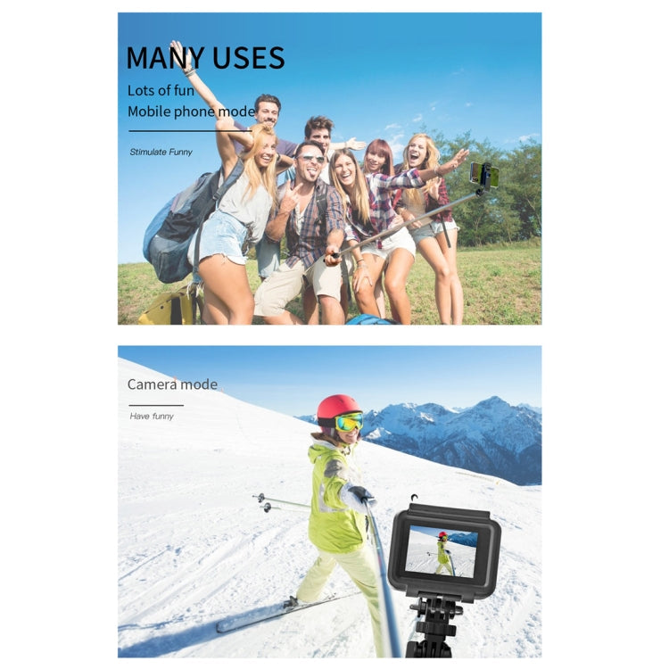 L02 100cm Multifunktions-Bluetooth-Selfiestick mit Stativ und Fernauslöser